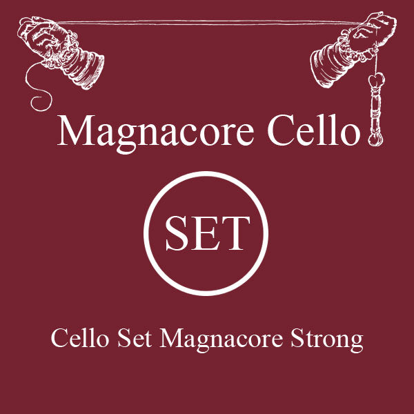 MAGNACORE CELLO SET STRONG – Glasser Bows