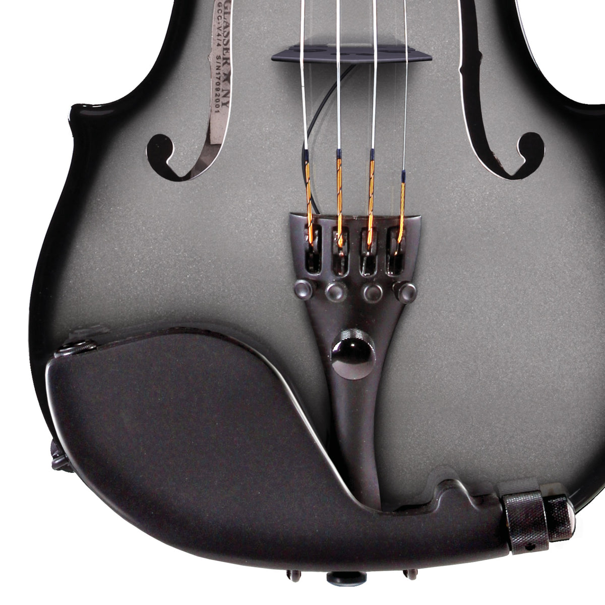 Glasser Active Tailpiece System With CF Bridge Violin 4-String