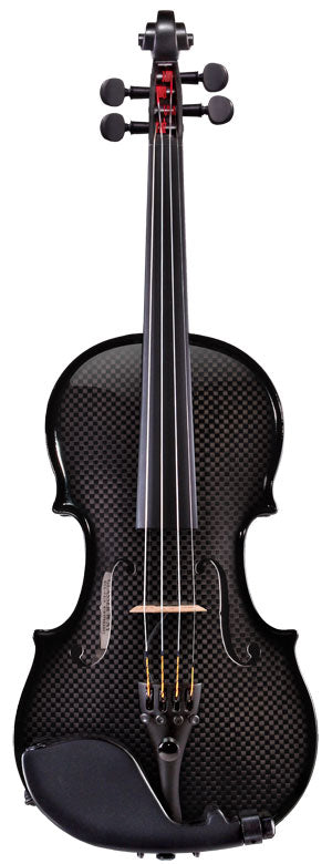 CARBON COMPOSITE ACOUSTIC ELECTRIC VIOLIN OUTFIT