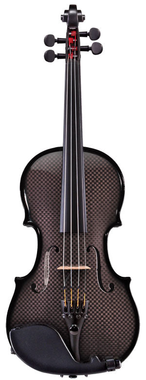 CARBON COMPOSITE ACOUSTIC ELECTRIC VIOLIN OUTFIT