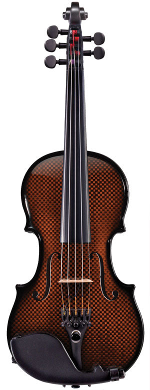 CARBON COMPOSITE ACOUSTIC ELECTRIC VIOLIN OUTFIT 5-STRING