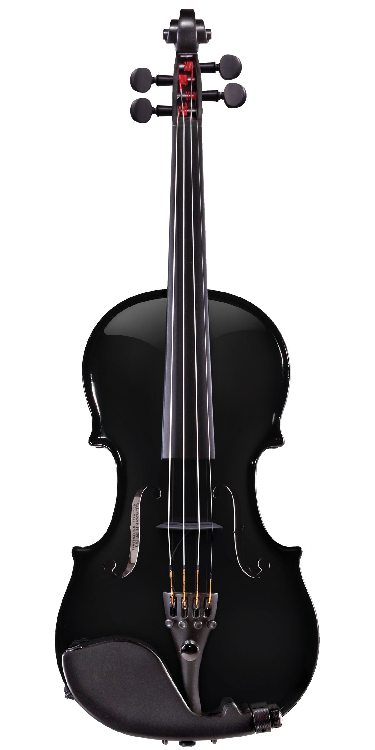AEX Carbon Composite Acoustic Electric Violin 4-String Outfit