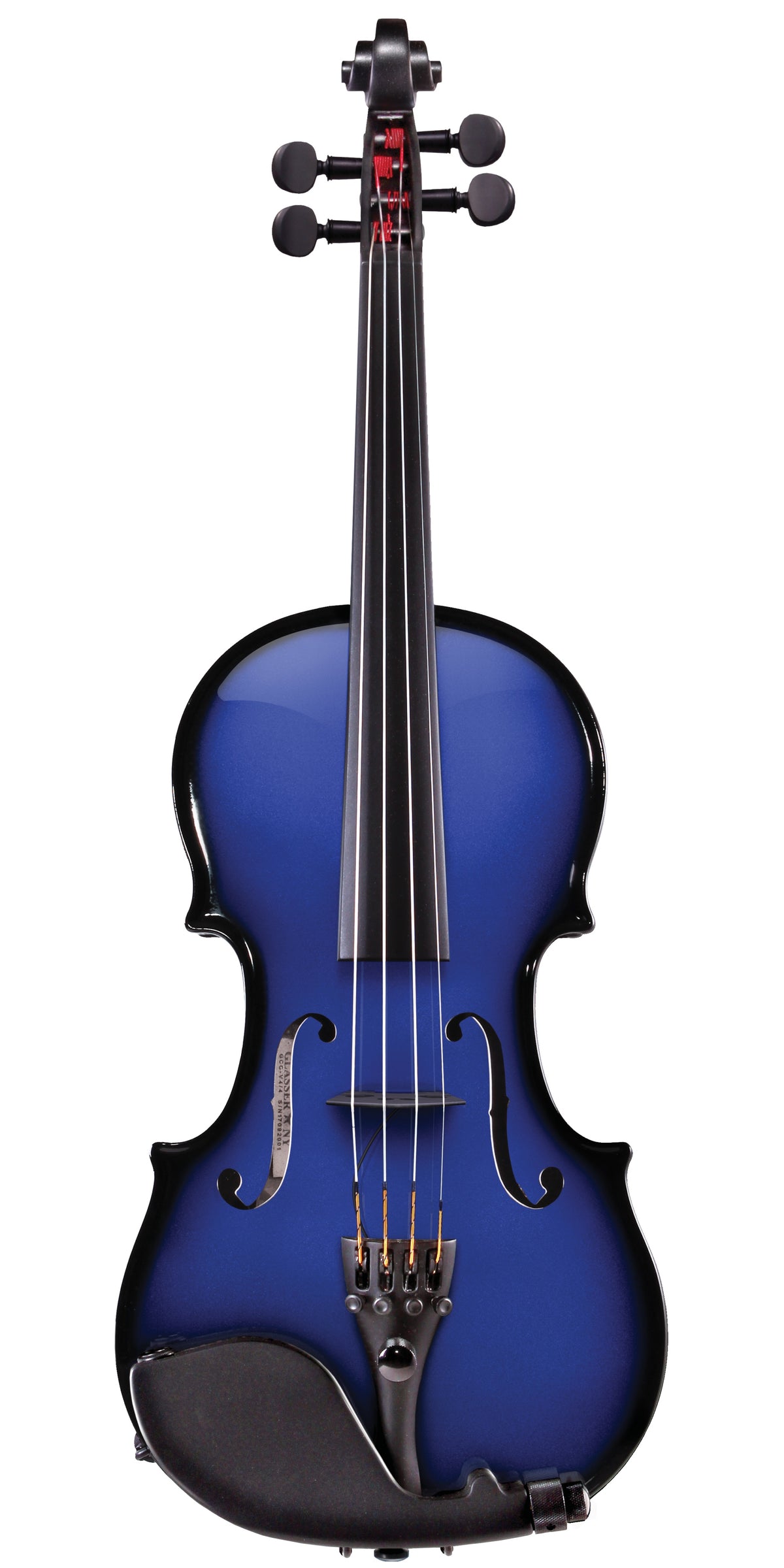 AEX Carbon Composite Acoustic Electric Violin 4-String Outfit