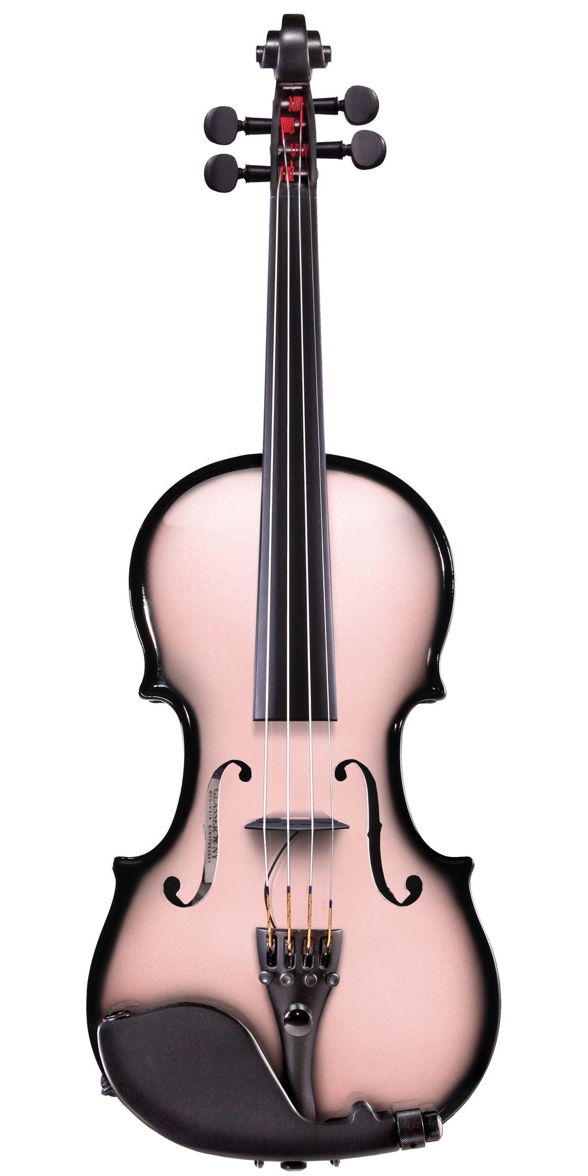 AEX Carbon Composite Acoustic Electric Violin 4-String Outfit