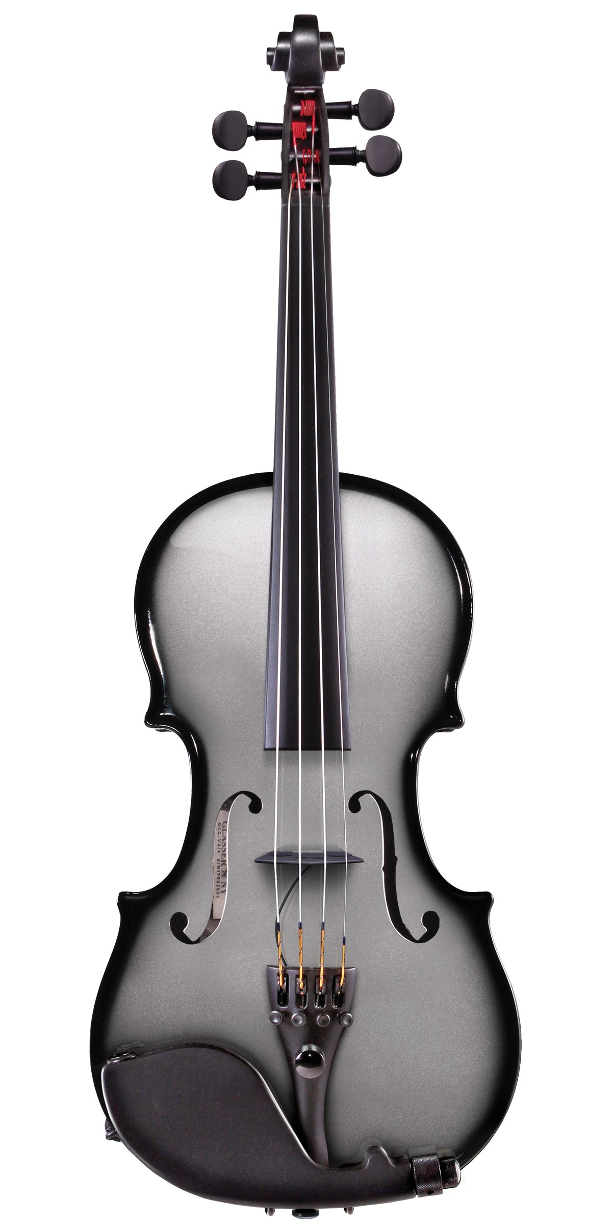 AEX Carbon Composite Acoustic Electric Violin 4-String Outfit
