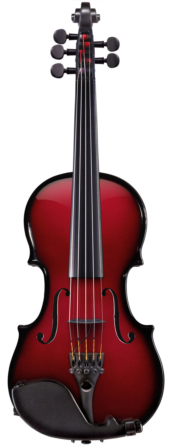 AEX CARBON COMPOSITE ACOUSTIC ELECTRIC VIOLIN 5-STRING OUTFIT