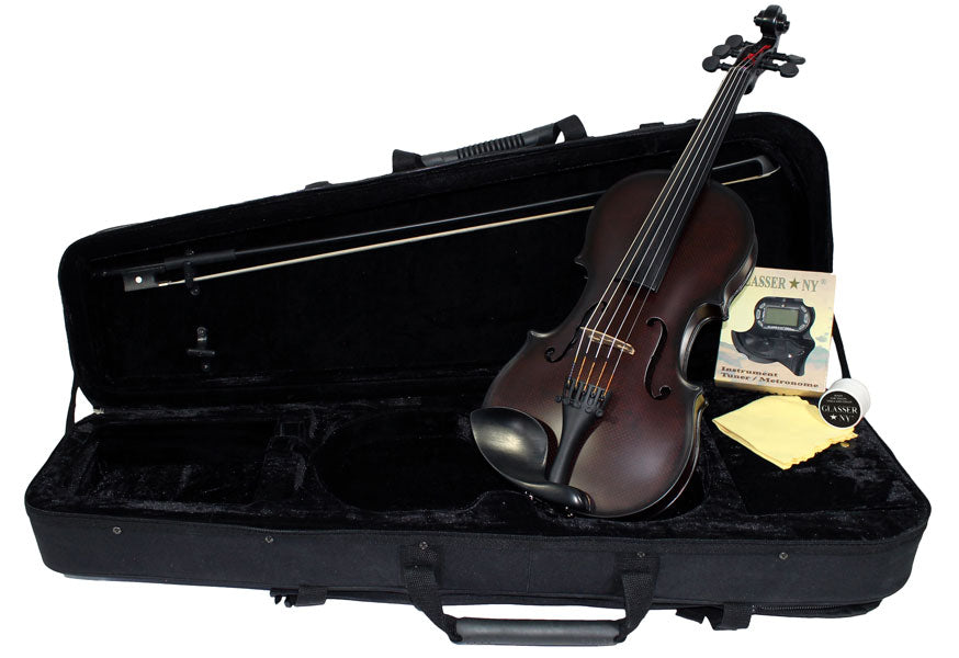 CARBON COMPOSITE ACOUSTIC 5-STRING VIOLIN 4/4 OUTFIT