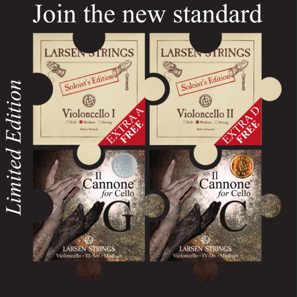 IL CANNONE PROMO 6 STRING CELLO SET SOLOIST
