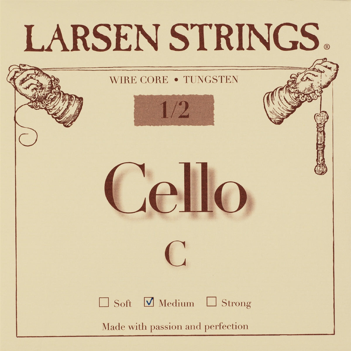 ORIGINAL CELLO C 1/2 MEDIUM WIRE CORE