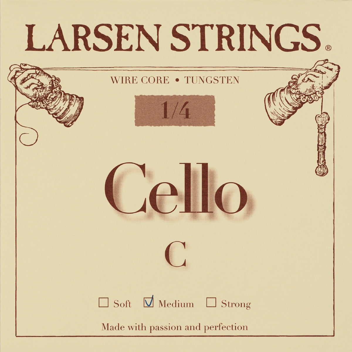 ORIGINAL CELLO C 1/4 MEDIUM WIRE CORE