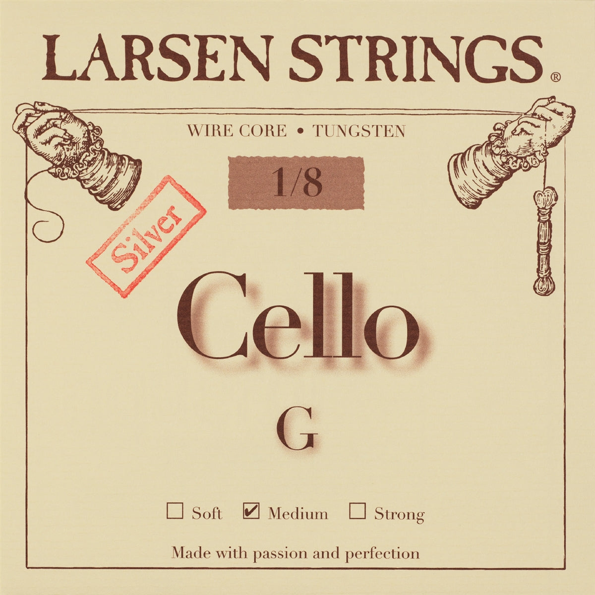 ORIGINAL CELLO G 1/8 MEDIUM WIRE CORE