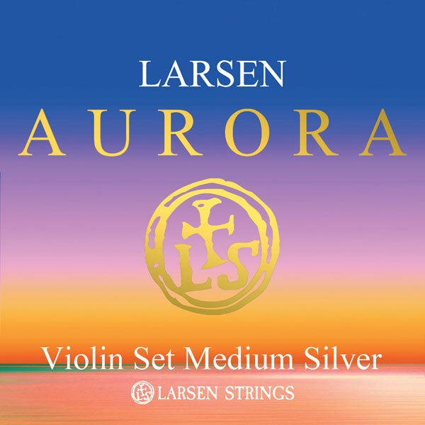 AURORA VIOLIN SET MEDIUM, SLVR D, BULK 10