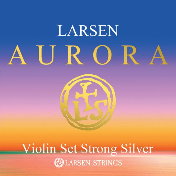 AURORA VIOLIN SET STRONG, SILVER D