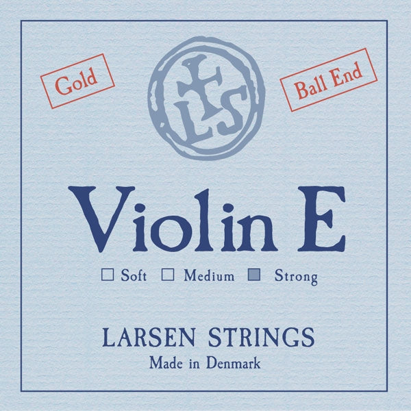 LARSEN VIOLIN GOLD E STRONG, BALL END