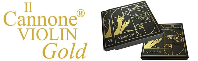 IL CANNONE GOLD VIOLIN SET