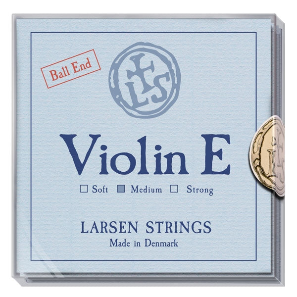 LARSEN VIOLIN SET MEDIUM, BALL END