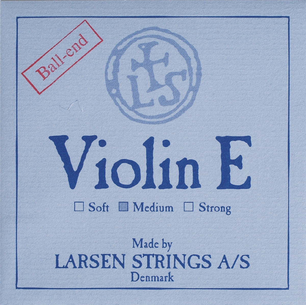 LARSEN VIOLIN SET MEDIUM, BALL END