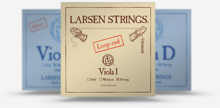ORIGINAL VIOLA SET, BALL END W/ E STRING – Glasser Bows