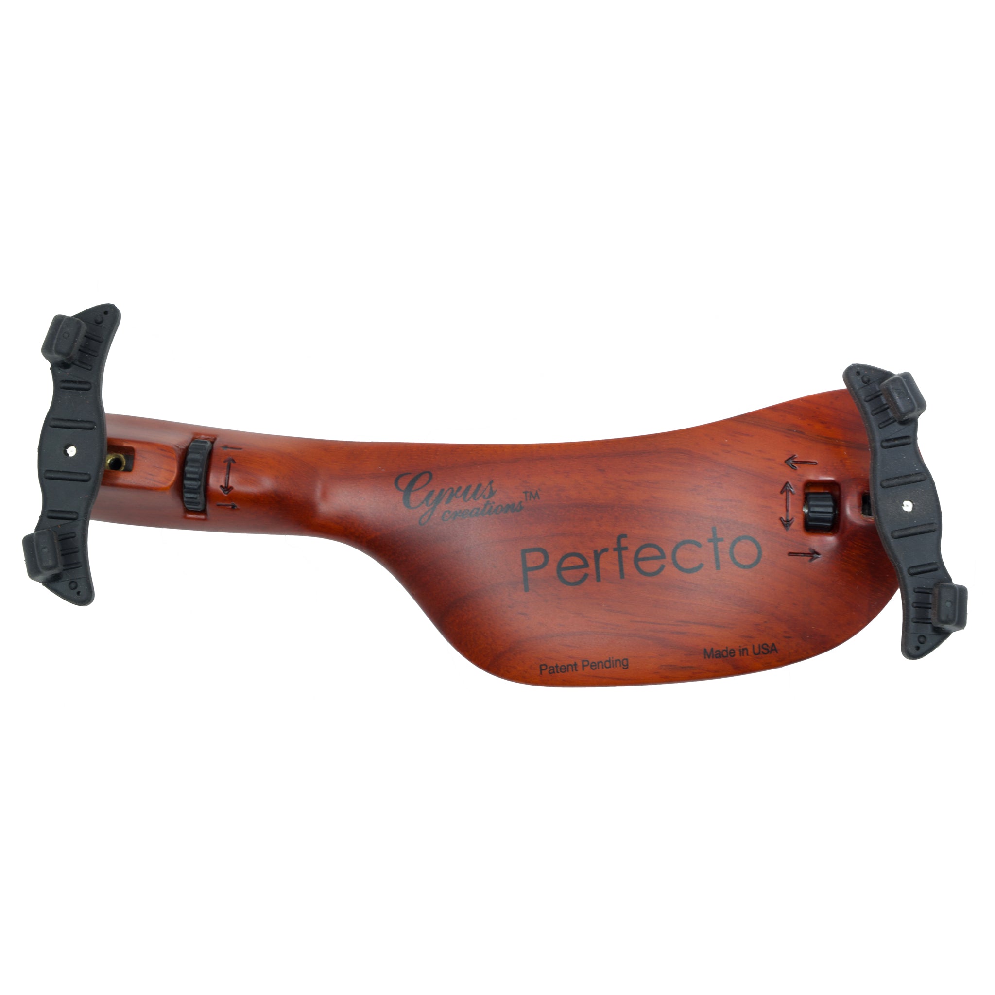 Perfecto Violin 4/4 Shoulder Rest - Padauk
