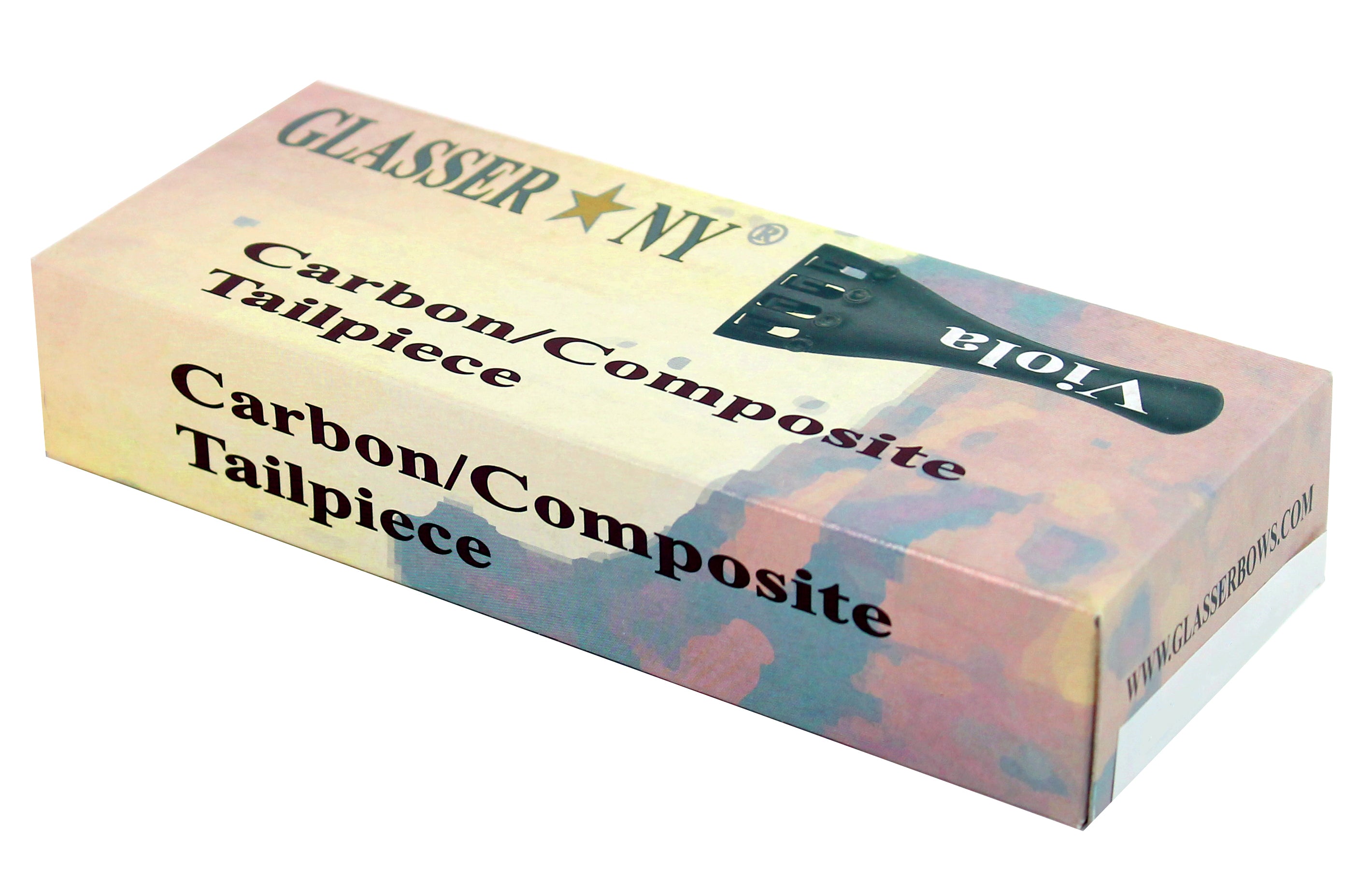 TAILPIECE VIOLA CARBON COMPOSITE, WITH CABLE