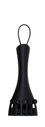 TAILPIECE VIOLIN 5 STRING, CARBON COMPOSITE  WITH CABLE