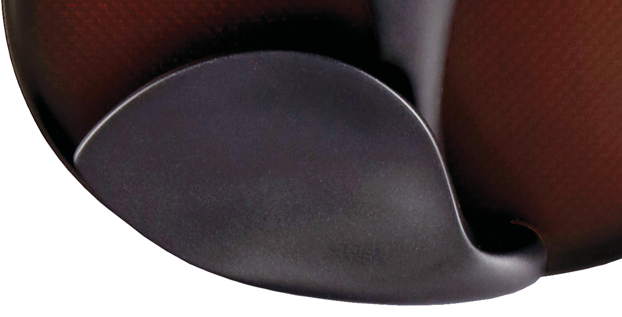 VIOLIN CHINREST 4/4 WITH BLACK HARDWARE