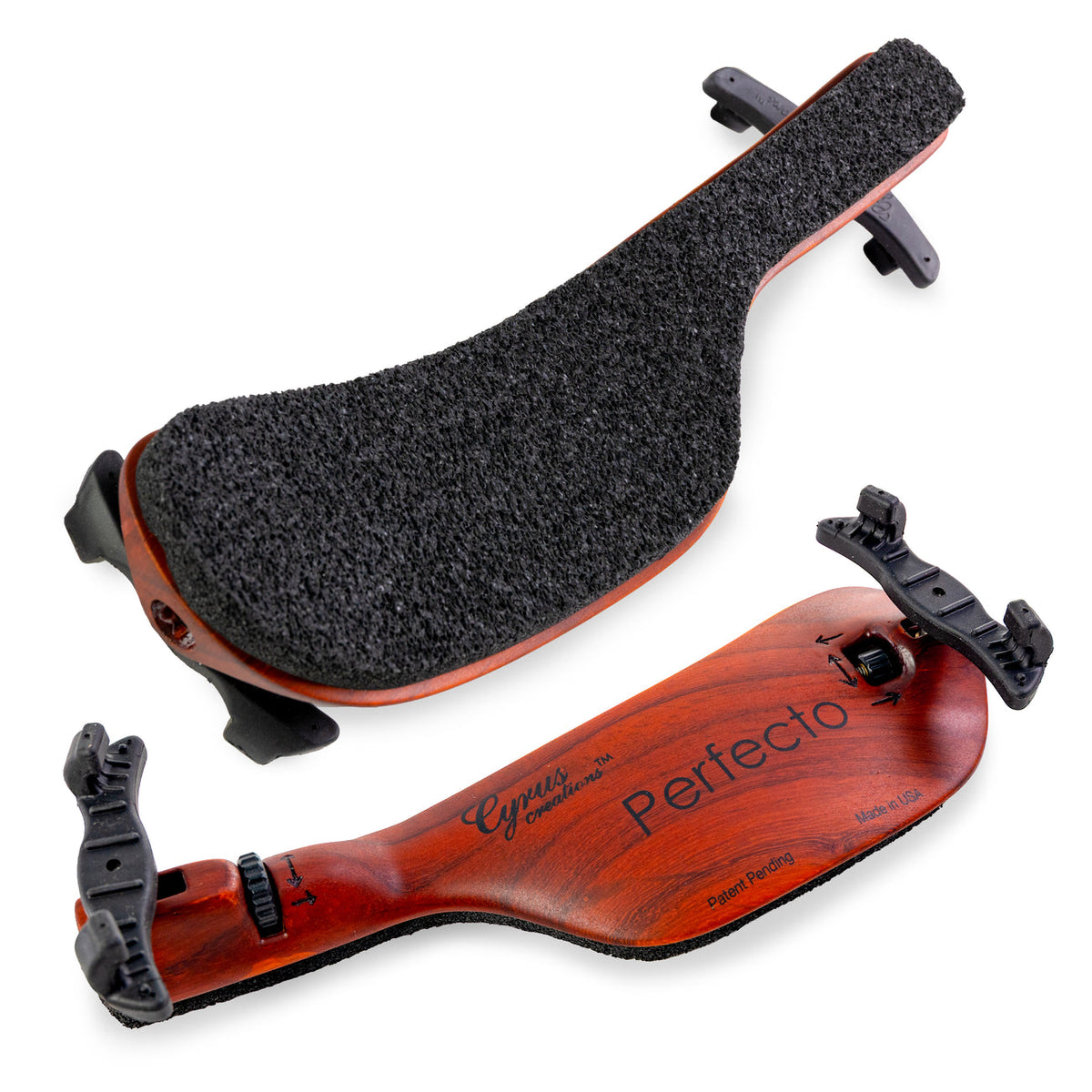 Perfecto Violin 4/4 Shoulder Rest - Padauk
